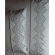 Poszewka  biała Wersal z szarym haftem - 70X50