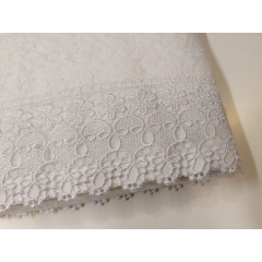 Ręcznik biały z gipiurą Portugal 70x135