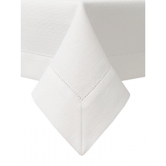 Komplet serwetek Lino mereżka biały 35x35 - 6 szt.