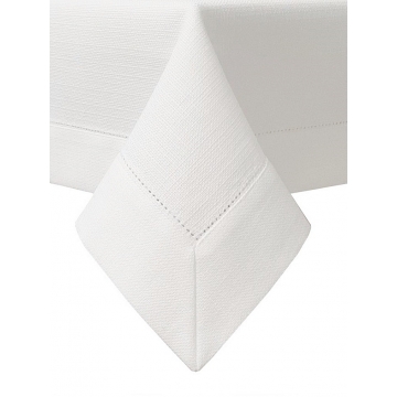 Komplet serwetek Lino mereżka biały 35x35 - 6 szt.